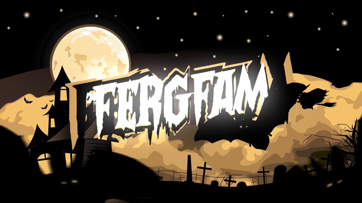 0Gamehacker3's tweet image. #bannercontest @Ferg (my entry) Halloween Theme 💜