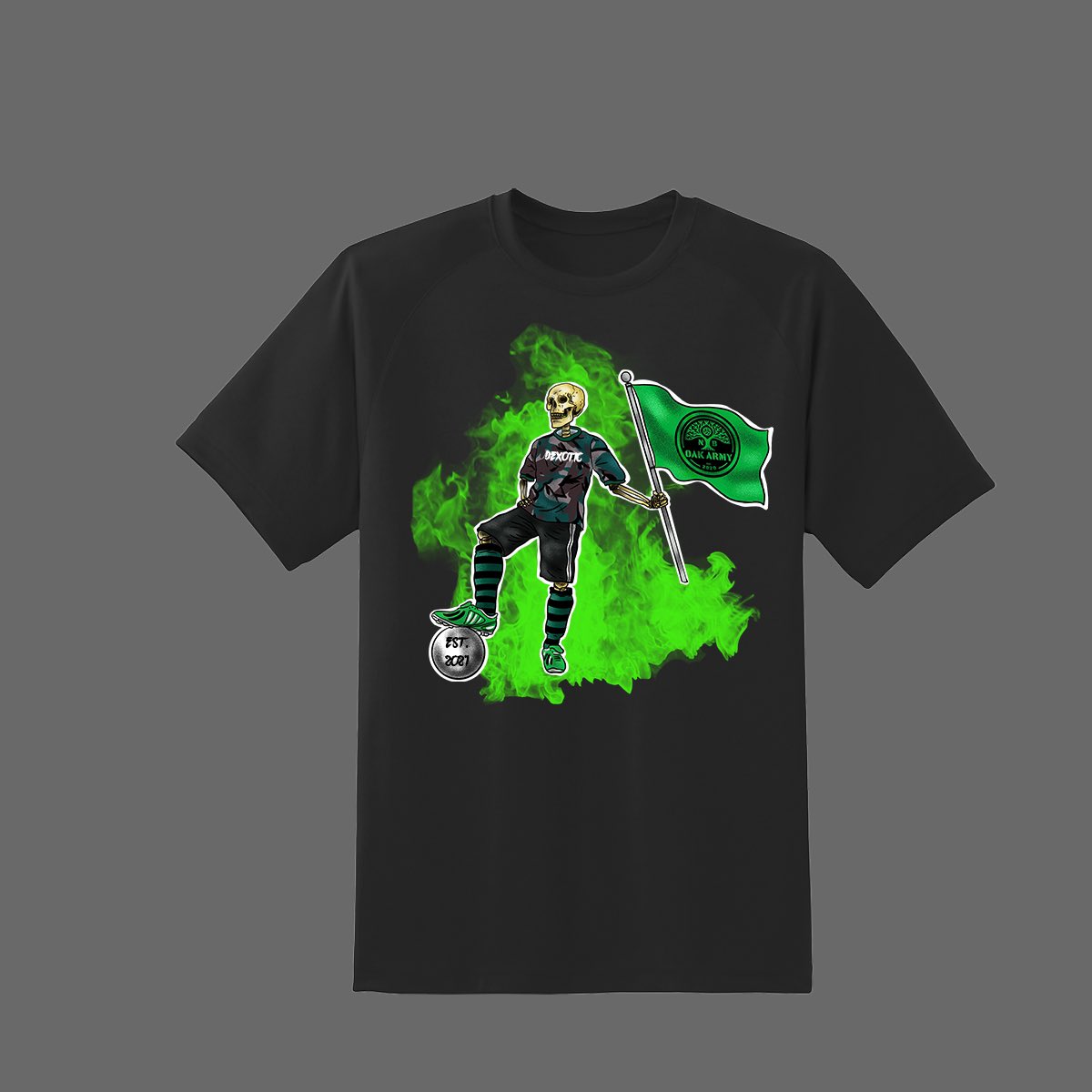 dexoticshop's tweet photo. @OakArmyNB x @dexoticshop coming soon 🤫🔥 what should we name this tee shirt🤔 https://t.co/zWaosFO2pS