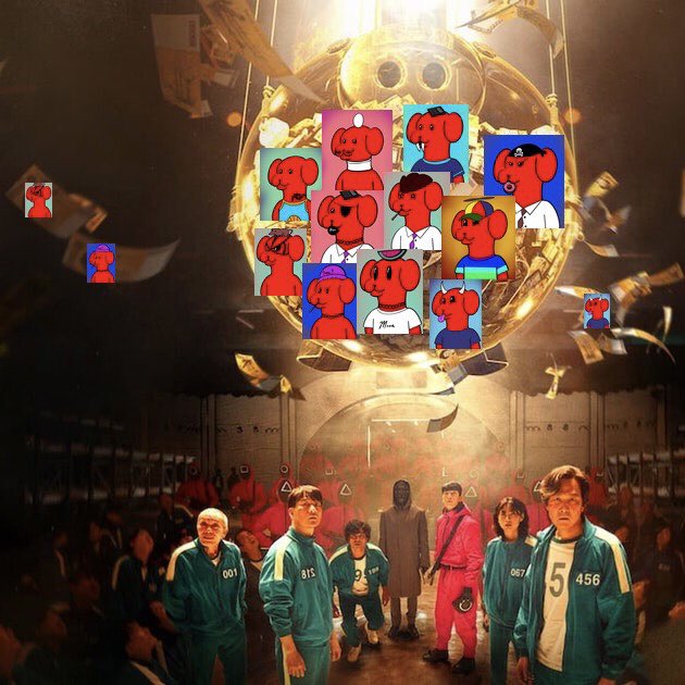 PreciousPupsNFT's tweet photo. The players are comin’ in! 🦑 @isppup @MagicEden_NFT @SnoopDogg  #SolanaSummer #SquidGamememes https://t.co/OUyEvIT6Su
