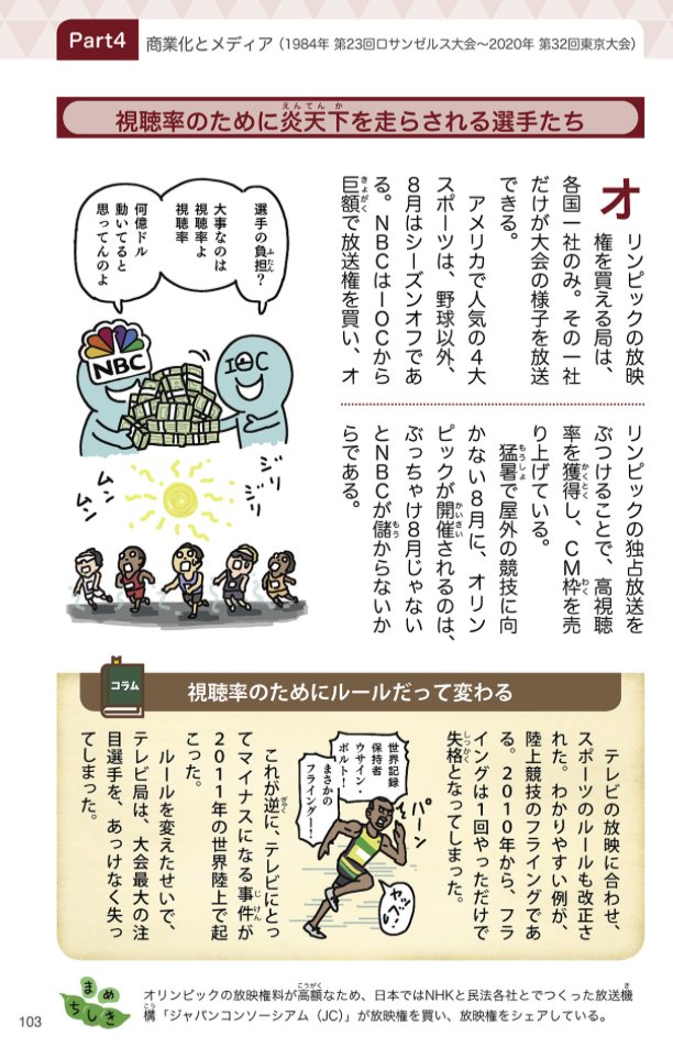 超今更なこと言ってるので、橋本聖子氏にはこの本を献本したい。

『なんてこった!#ざんねんなオリンピック物語』
https://t.co/zBzkCnjtTJ

【真夏の五輪無理】 冬への競技分散化で私見も 組織委・橋本会長
https://t.co/awKOjQdZ5D 