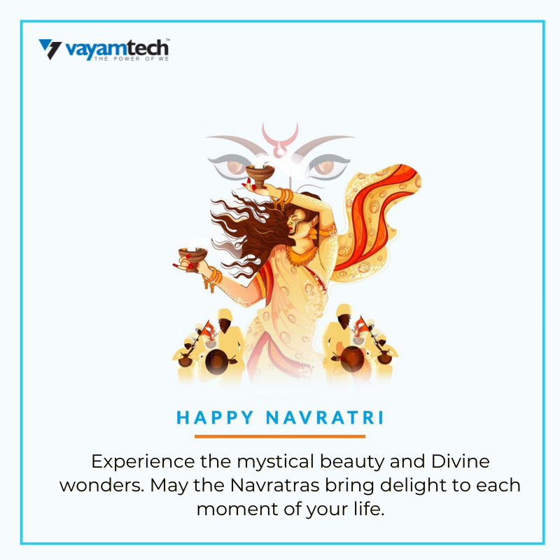 Vayamtech_'s tweet photo. Experience the mystical beauty and Divine wonders. May the Navratras bring delight to each moment of your life. Happy Navratri.
#navratri #navratriwishes #navratras #navratri2021 #vayamtech #vayamcsc #vayampay https://t.co/VYsvXo8Jbe