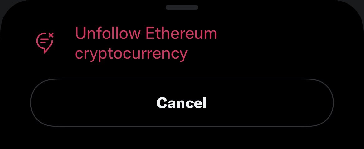 Design on Twitter never ceases to amaze me. Guess which one of these is the main CTA?