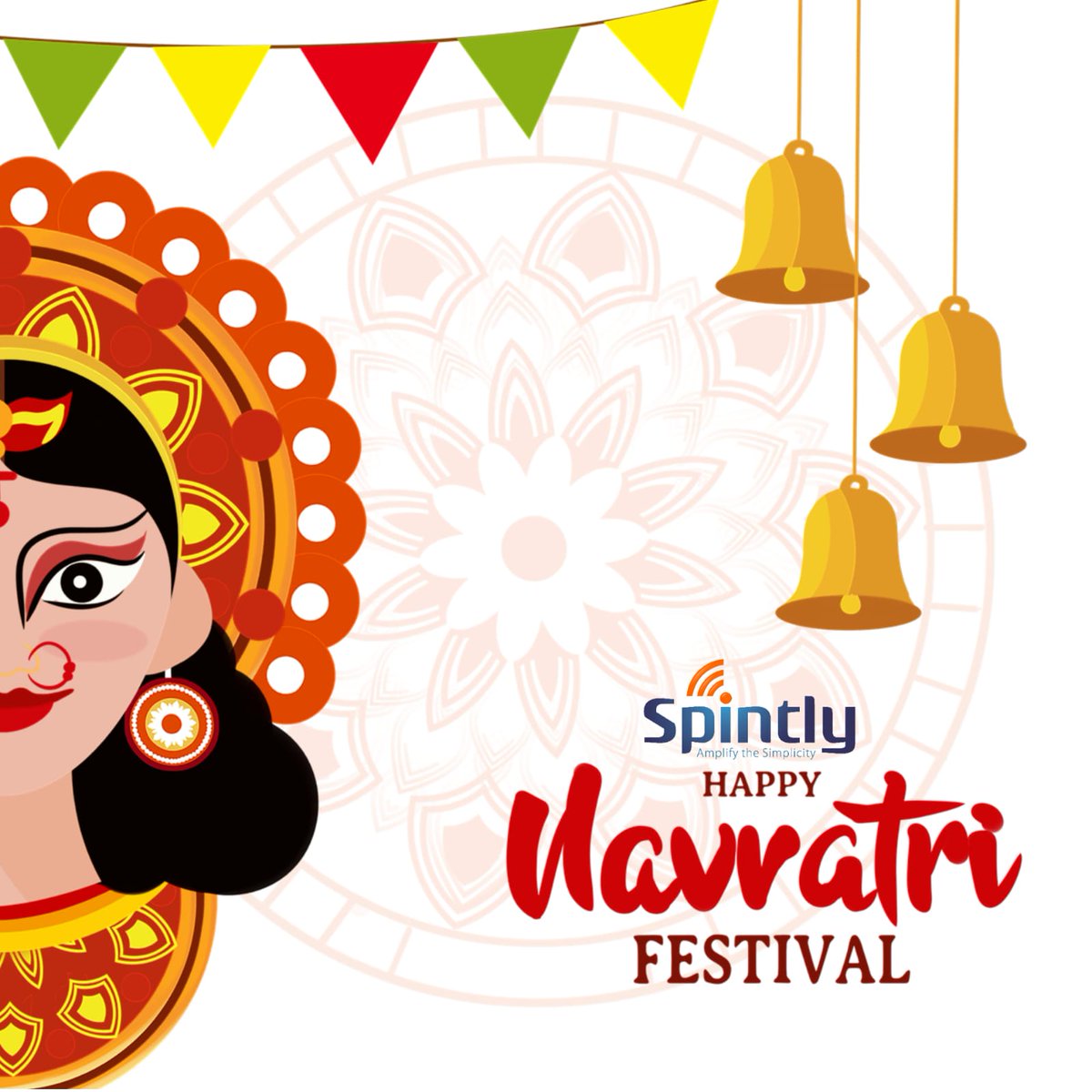 Spintly2's tweet image. May the bright colors of Navratri bring into our lives high spirits and positivity. Wishing a blessed and cheerful Navratri to you all.
#Spintly #Wirelessaccess #accesscontrolsystems #navratri