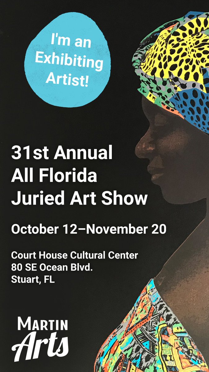 DHaynes_Studio's tweet photo. Delighted to be included in this exhibit this year! #MartinArts https://t.co/VgPN6eYnHi