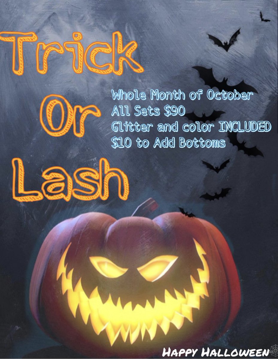 ohhthamimi's tweet photo. 🎃spooky alert 🎃
Make that halloween costume complete with a spooky lash set
____ ____ ____ ____ ____ ____ ____ ___
IG: MM.LuxuryMinks💕
✨
✨
✨
#certifiedlashtech #miamilashtech #lashextensions #blackownedbusiness #explorepage #miamilashartist #halloween #31NightsOfHalloween https://t.co/3yMwkZNOAQ