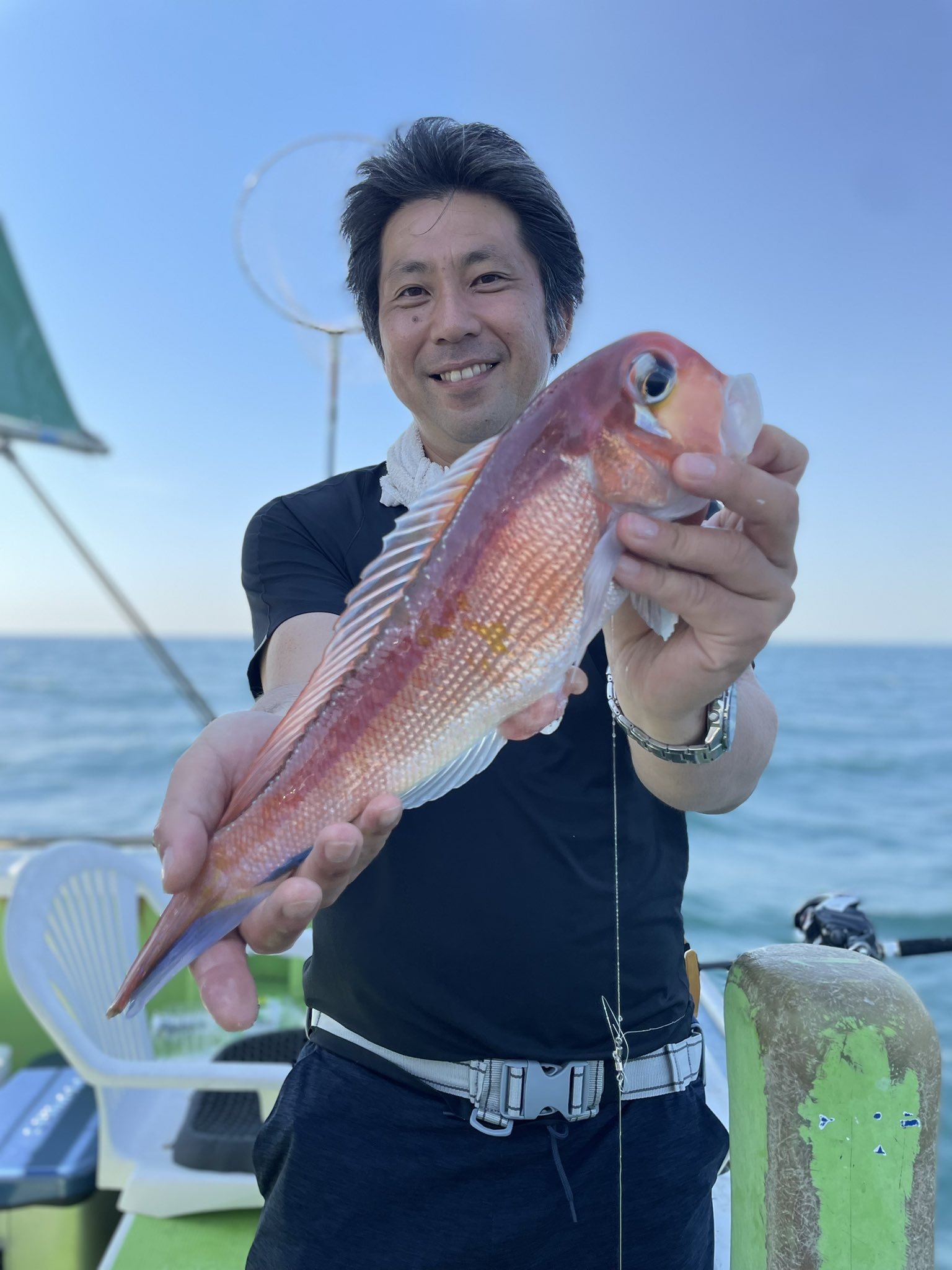 釣船 丸十丸 10月6日 アマダイ釣果0 2尾 大物賞 40cm 大きさ25 40cm 小網代沖60 100m 生き餌釣果シアマジ大 アカハタ オオモンハタ カサゴ ワラサ Etc 水温23 5 澄み 釣り船 丸十丸 釣りガール 釣りギャル 釣り好きな人と繋がりたい 釣果