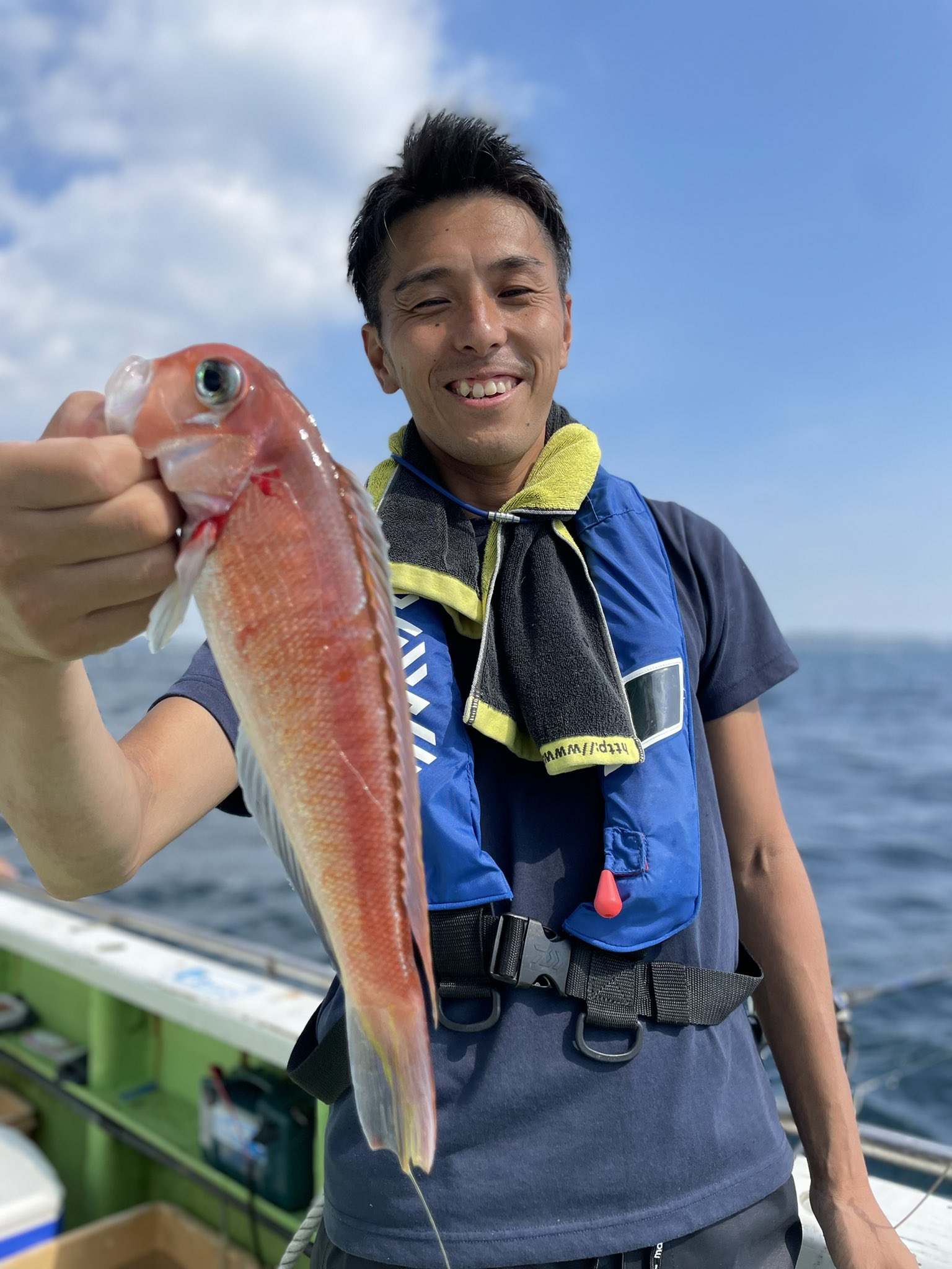 釣船 丸十丸 10月6日 アマダイ釣果0 2尾 大物賞 40cm 大きさ25 40cm 小網代沖60 100m 生き餌釣果シアマジ大 アカハタ オオモンハタ カサゴ ワラサ Etc 水温23 5 澄み 釣り船 丸十丸 釣りガール 釣りギャル 釣り好きな人と繋がりたい 釣果