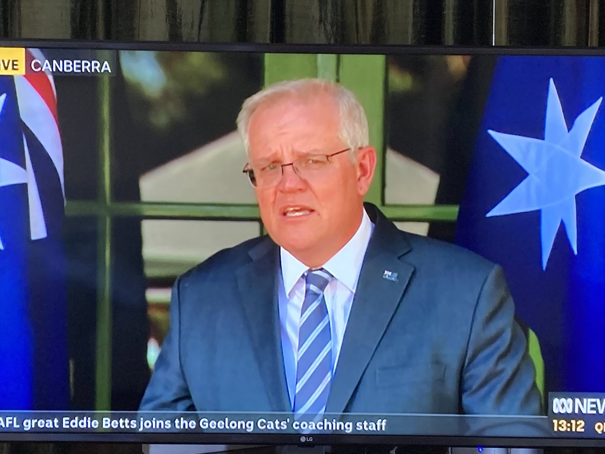 Morrison holds pointless presser to claim some credit for 56% population  vaccinated in NSW.
Forgets to acknowledge the #MorrisonVaccineCrisis and #ScottyLockdowns.
Must be an election coming. #auspol
