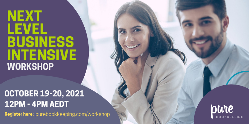 PureBK_AU's tweet image. Have you received your invitation for this month’s intensive workshop?
 
Registrations closing soon: purebookkeeping.com/workshop
 
#NextLevelBusinessIntensive #BusinessIntensiveForBookkeepers #NLBI2021 #Advisory #Bookkeeping
