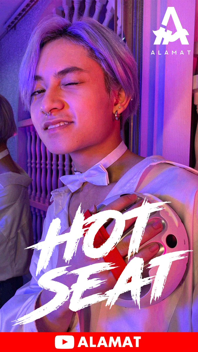 Official_ALAMAT's tweet photo. <NEW CONTENT>
Jao takes on the Alamat Hot Seat challenge! This is the final episode from this series. Premiering 6PM tonight.
https://t.co/AQPW8qWzz3 https://t.co/BqtDdLauv0