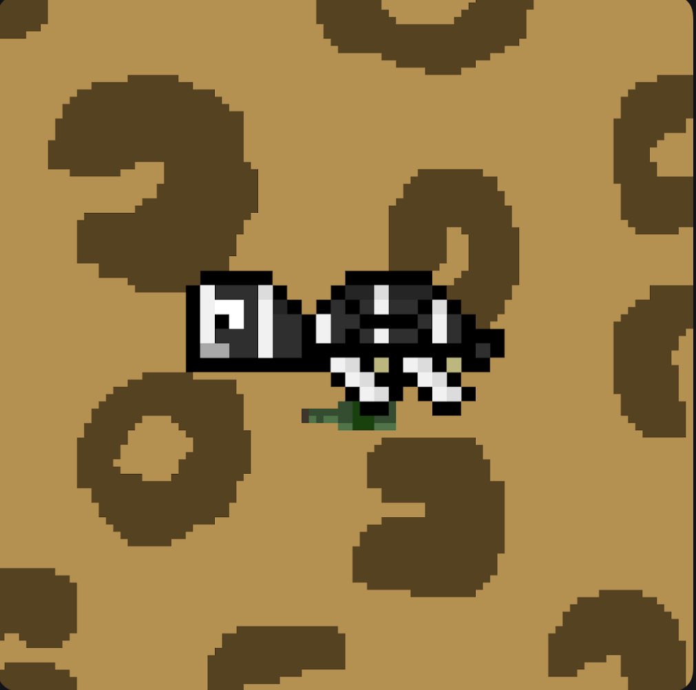 treelion21's tweet photo. My drunk zebra turtle walking through leopard territory just got booked and now is sleeping it off in jail. #DAOTurtles #JailTurtles https://t.co/i7SVMLuraJ