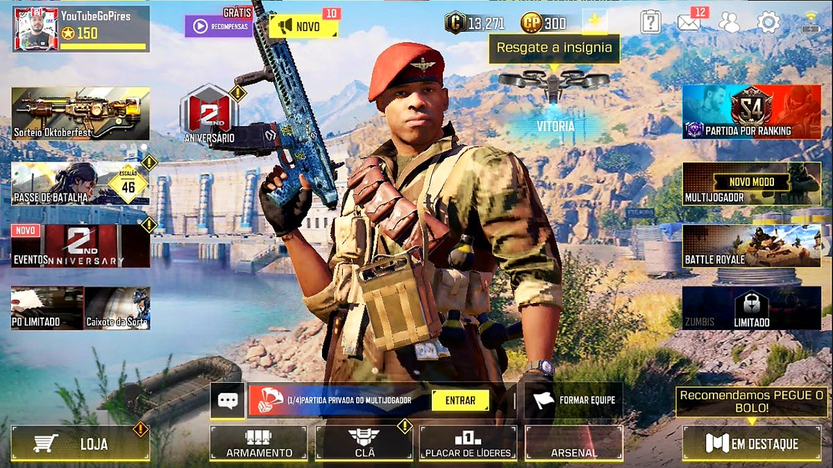 GoPiresS's tweet photo. Bora, bora dá uma gameada no Call of Duty Mobile!? Chega junto e bora pra live!🔥
Siga na Twitch https://t.co/vFodqi3UhY e inscreva-se no YouTube https://t.co/VDUDvGybWJ
#GoPires #BoraProGame #Marvel #YouTube #MCOC #Twitch #Facebook #CODW #8BallPool #Twitter #MTC #CODM https://t.co/Kzdw2xXrz9