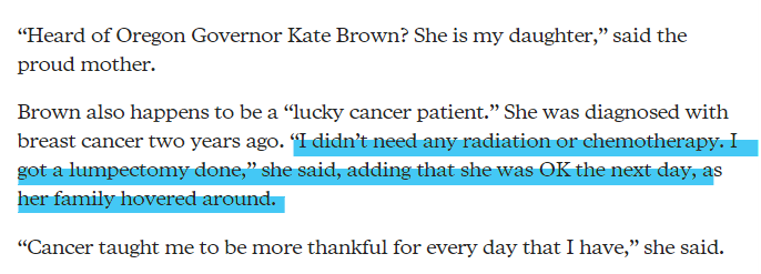 AltkateB's tweet photo. I'm so lost, I use my mom's breast cancer to garner sympathy. 

The truth?

She had a lump removed.  She didn't fight anything.  She did not have any treatment.
https://t.co/g9kYSlTNn1
@OregonGovBrown https://t.co/t7RD04cEaH