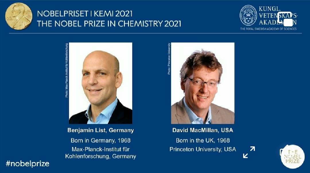 AnuChoudhury2's tweet photo. Late post.This is just incredible - two Nobel Prizes in two days! 🙃🥳😄😊Congratulations to #BenjaminList for Coal Research, and #DavidMacMillan for development of a precise new tool for molecular construction: organocatalyst. 👏🎉💐 #nobelprize2021 https://t.co/OAL37nUBCq