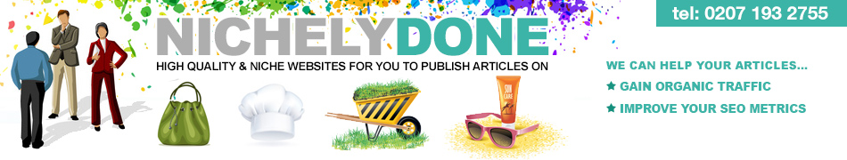 youcanbhealthy's tweet image. Get your articles published on clean -  high quality niche websites &amp;gt;&amp;gt; nichelydone.org  #TTSC #digitalmarketing