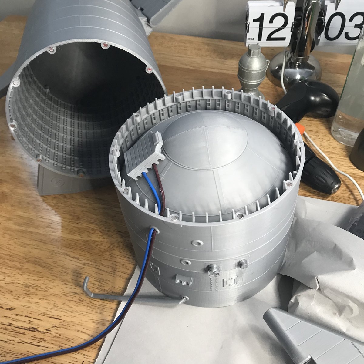GerardHammond's tweet photo. My #3rd Favourite 3D print job
60+ days to print at 0.10mm
#Bilby3D #Printober #3DPrinting https://t.co/QwMzwrPfaQ
