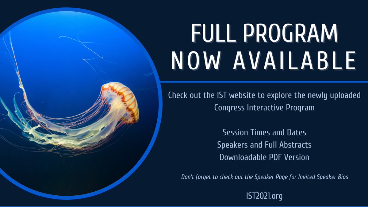 IApc2020's tweet photo. Full program available now for #IST_APC2021. Also available at the website https://t.co/ffq3o1mR9z. https://t.co/dSFu0e5znR