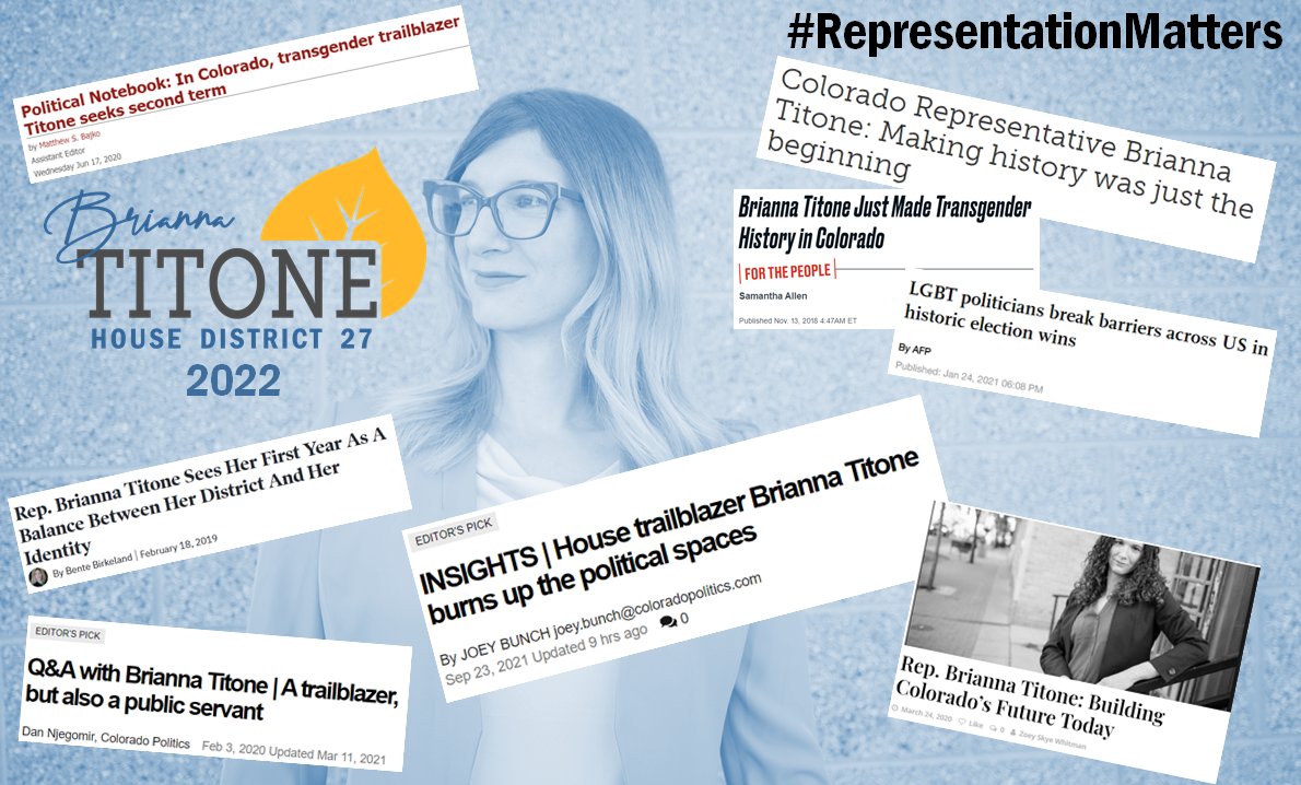 BriannaForCO's tweet photo. Let's make #History again in 2022.
#RepresentationMatters
#COHD27
https://t.co/5oe9yEg82O https://t.co/2VZZ9wwuEp