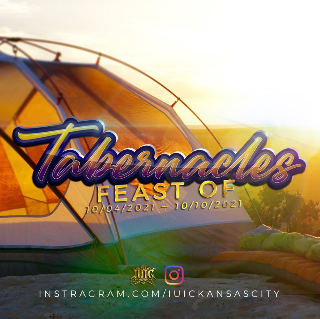 iuic_montreal's tweet photo. #HappyFeastofTabernacles 🏕🏕🏕 from #IuicKC

Leviticus 23:44
And Moses declared unto the children of Israel the feasts of the Lord.

#BeJoyful #Gladness #Obedience #IUIC #Special #Israelites #IsraelUnitedInChrist #BlacksHispanicsNativeAmericans #Repent #Study #Pray #Apply #Bible https://t.co/BxtFP9wA3c