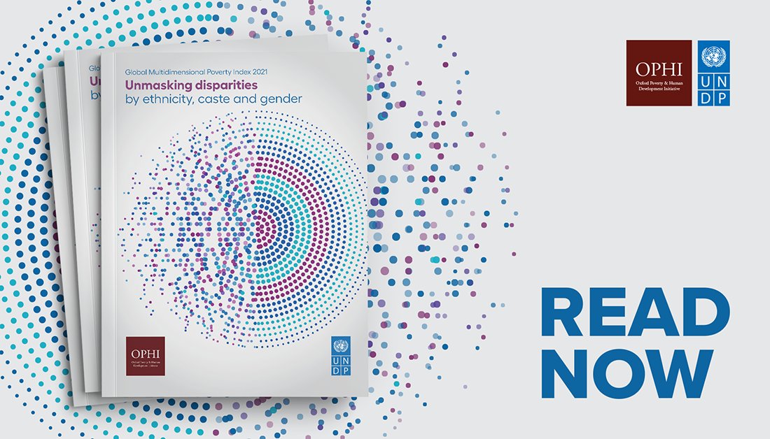 Reaching the world’s poorest people requires examining inequalities between groups. Our 2021 #MultidimensionalPovertyIndex with @ophi_oxford shines new light on the disparities across ethnic groups & among women to highlight priorities for policy makers: bit.ly/3Aj7J1e