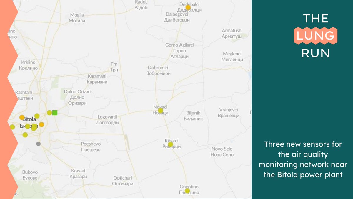 ceebankwatch's tweet photo. Get ready for #LungRun 2021. With help of 69 runners from 14 countries who participated last year and local experts on #airpollution, we expanded the air quality monitoring network near the Bitola power plant. Join us: https://t.co/5QyYIn7MMQ https://t.co/VvtiBzldrH
