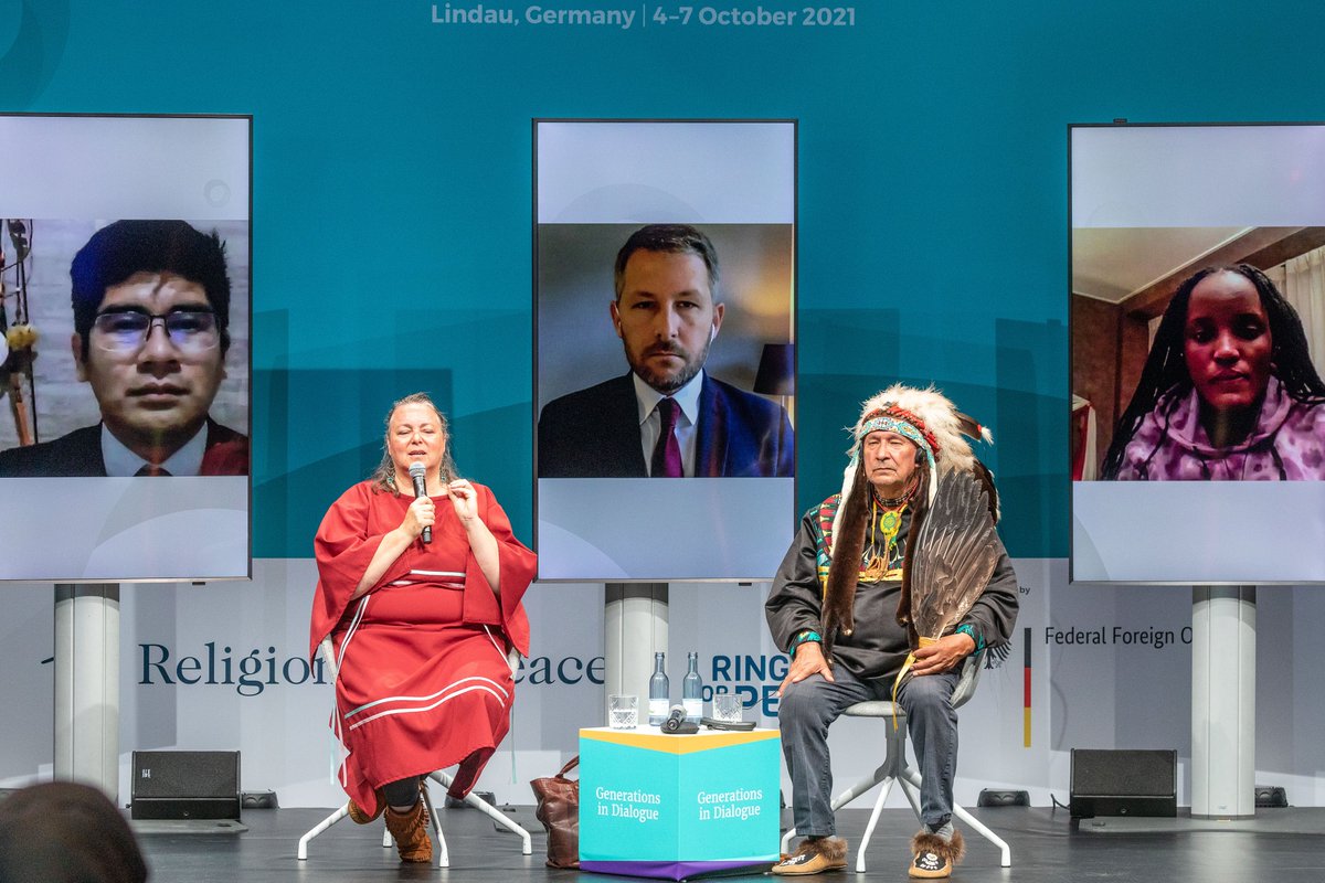 It is the last day of #faithanddiplomacy. You can watch the programme here:
gid2021.ringforpeace.org

#religions4peace #ringforpeace