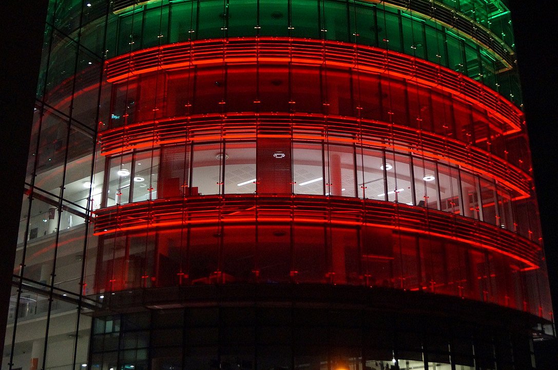 Fiona Duffy (@designduffy) on Twitter photo #Red4ready Heuston South Quarter lit up for Fire Safety Week. Look out for the fire safety messages around Dublin. <a href="/DubFireBrigade/">Dublin Fire Brigade</a> #Red4ready Heuston South Quarter lit up for Fire Safety Week. Look out for the fire safety messages around Dublin. <a href="/DubFireBrigade/">Dublin Fire Brigade</a>