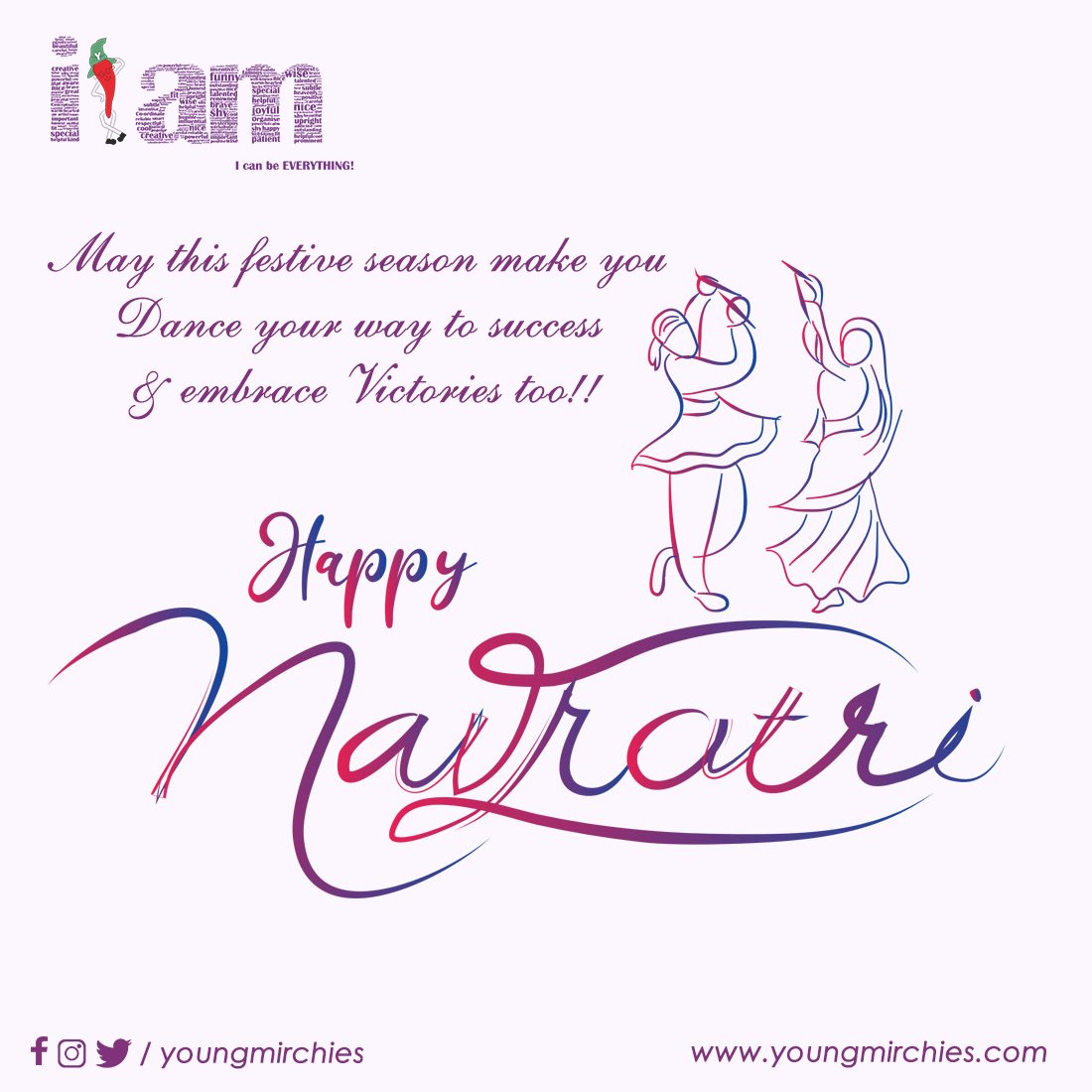 YoungMirchies's tweet photo. Happy Navratri Folks!!
#navratri2021 #navratrivibes #garba #halorehalo #dancefestival https://t.co/L2qORXxWgK