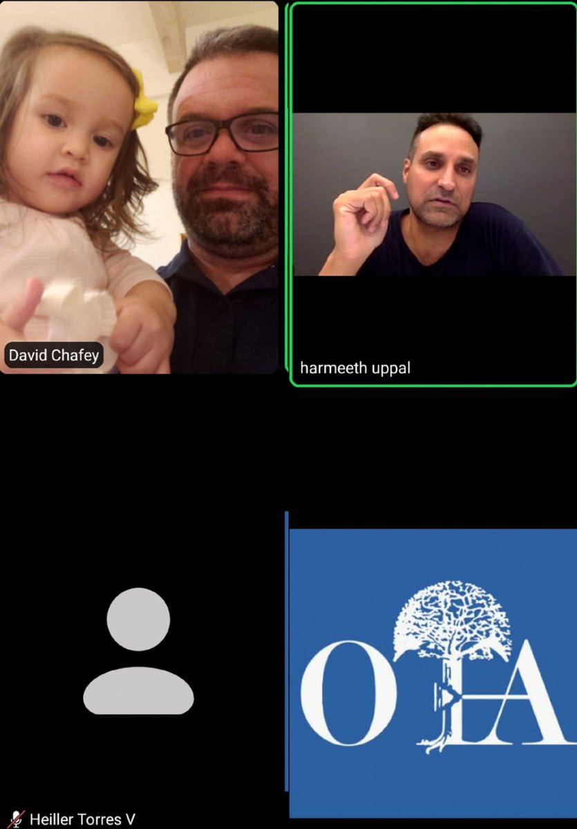 davidhcmd's tweet photo. Someone skipped YouTube Kids Baby Shark along with her bedtime to join Zoom @otatrauma Fracture Night.

We both get excited looking at nice reductions 💪🏾

Thanks to Dr. Uppal for highlight 2 great cases and teaching points!
#Aisforanatomicrestoration https://t.co/gvK0j9iwEw