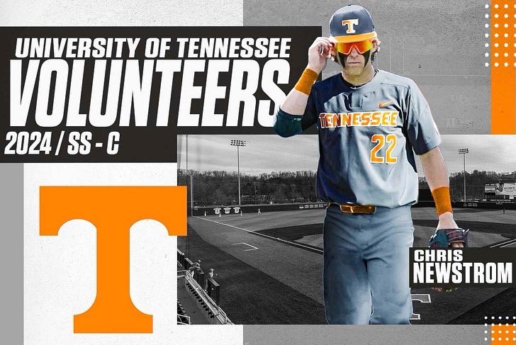 chrisnewstrom26's tweet photo. I’m heading to Knoxville to play at the next level at The University Of Tennessee. I would like to thank all my coaches, teammates, and trainers to help me get to where I am today. #govols @Vol_Baseball @PerfectGameUSA @PBRArizona https://t.co/UZEIpCKE8F