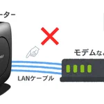 意外と多い？モデムとルーターとの間をLANケーブルで何本も繋いでいる人!