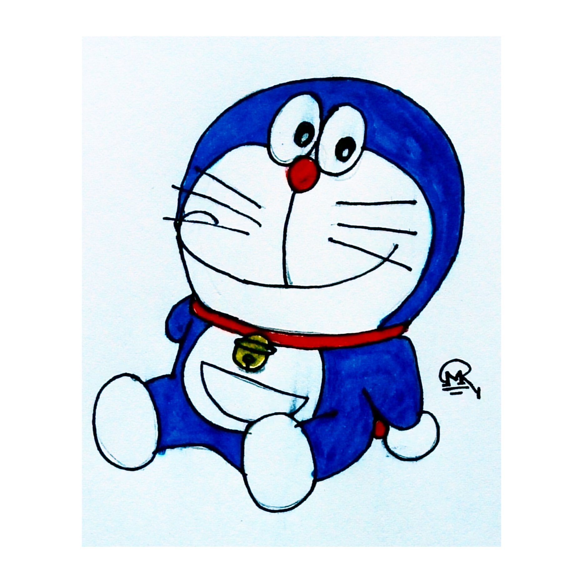 Doraemon pencil sale drawing