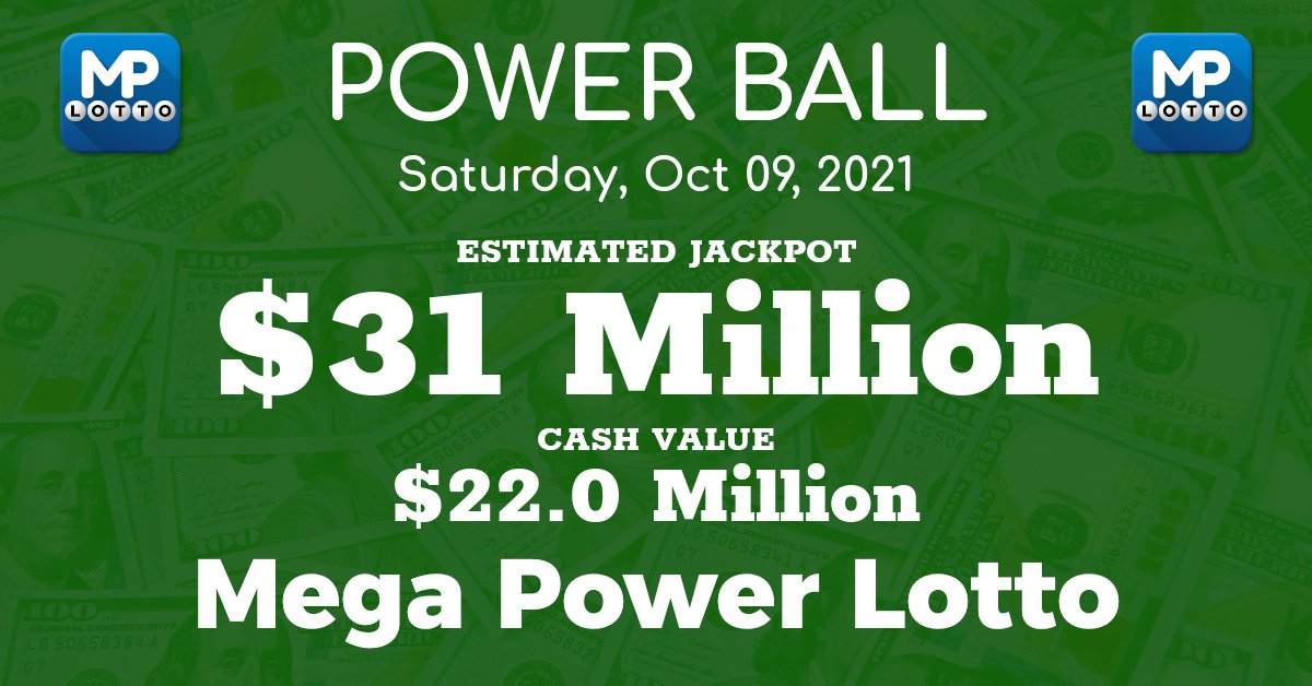Powerball
Check your #Powerball numbers with @MegaPowerLotto NOW for FREE

https://t.co/vszE4aGrtL

#MegaPowerLotto
#PowerballLottoResults https://t.co/7PD9kcsBLH
