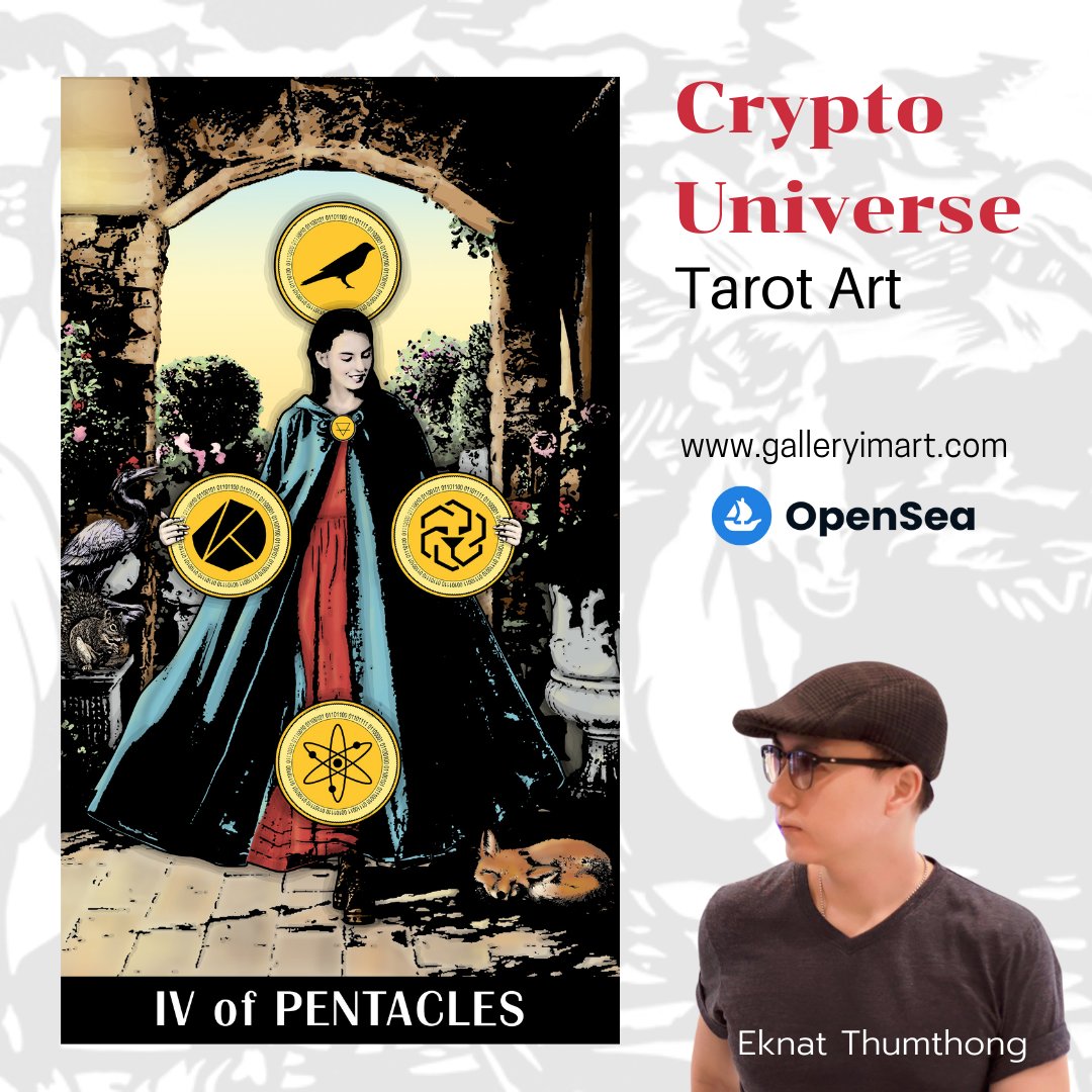 EknatStudio's tweet photo. Tarot art 
#NFT https://t.co/gnlEtkv3xR