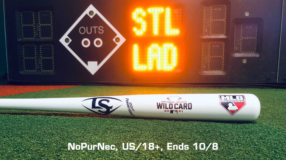 MLBNetwork's tweet photo. The @Dodgers take the NL Wild Card Game!

RETWEET for a chance at a @sluggernation bat and tune in to #MLBTonight now for postgame coverage.

Rules: https://t.co/MdkXLhjdCn https://t.co/GK6oLGMfAY