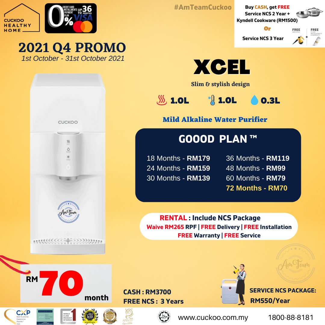 abrahamwang92's tweet photo. Free Installation, Delivery, Service.
Monthly Installment from RM60 per month.

Flexible Rental Payments Plan.

🛒 Order here https://t.co/wwOHdJo9mg.

Any Enquiries here https://t.co/5IkR3qOE52

#cuckoomalaysia #penapisaircuckoo #cuckoosarawak #ejencuckoo https://t.co/gSFZx31pYw