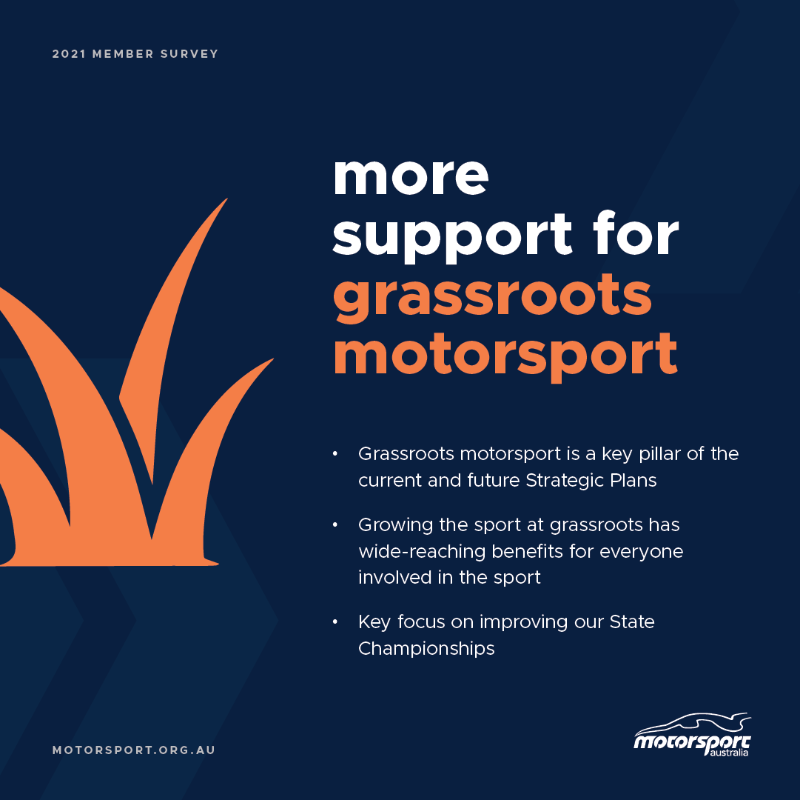 Motorsport_AUS's tweet photo. 📣 Thank you to our Members who made their voices heard in our most recent Member Survey.

The results, and our actions that will shape our revised Strategic Plan, are now available to view online.

➡️ https://t.co/0cEGX4UmFy

#ReturnToRace #MoreMotorsportMoreOften