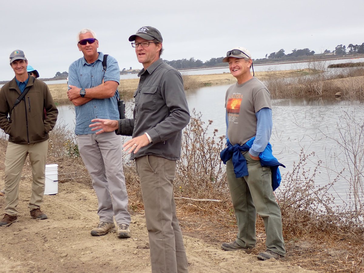 kathrynbeheshti's tweet photo. Today we had our annual #Tidal #Wetland #Program meeting (outside) with many #twp members in attendance! It was a great day thanks to #esnerr and @elkhornslough staff! Updating everyone on past, current, and future work at #HesterMarsh! https://t.co/jCJmkynnqa