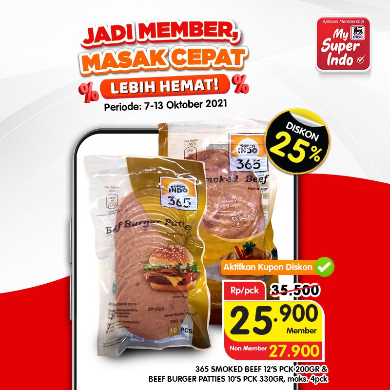 InfoSuperIndo's tweet image. Boibo, contekan khusus member nih.

Sebelum mampir #KeSuperIndo, catet dulu nih promo member My Super Indo dan jangan lupa SCAN ID member-nya yaaa.

Psst, tahu nggak Bu, makin sering scan ID, makin buesaaarr kesempatan menangnya! Makanya jangan lupa scan terus ya

#PromoMember