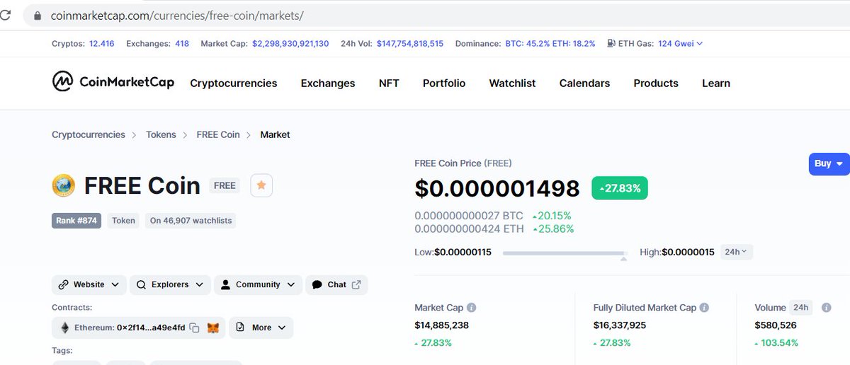 FREEDOM of MONEY coin - $FREE since 2018 tweet media