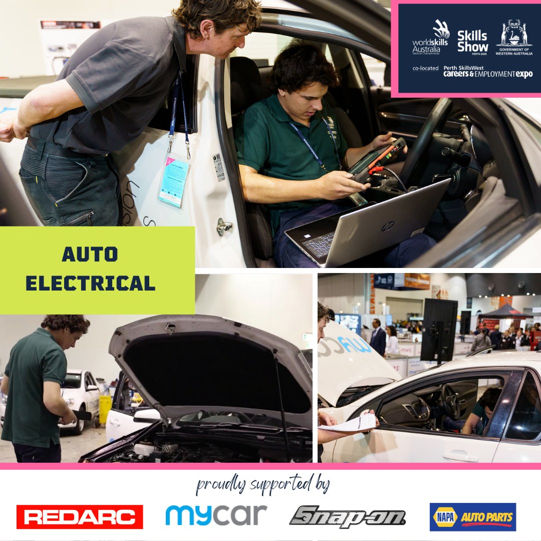 Our Auto Electrical competitors are the brightest of a bright bunch! Thanks to our partners Redarc, mycar, Snap-On Tools and Napa Auto Parts, in helping Australia's best young auto electrical talent build world-class skills. #realskills #rebuildwithTAFE