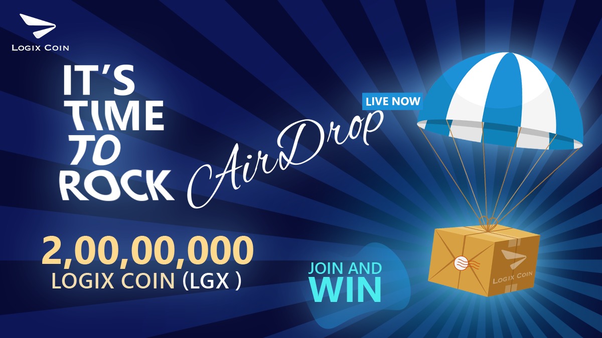 LogixCoin's tweet photo. ⏳It’s time to Rock!😎

📣@LogixCoin Community Giveaway #airdrop is live now!

🎉20 Million $LGX prize pool to be distributed among the participants

👉Use our airdrop bot in Telegram: https://t.co/pJhmkeRKNr

Join and win! 🍀🍀

#Airdrops #Airdropalert #LogixCoin #Logistics https://t.co/uTYX6Rsmm0