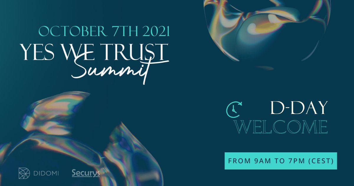 🚨𝐓𝐎𝐃𝐀𝐘 𝐈𝐒 𝐓𝐇𝐄 𝐃𝐀𝐘 🚨: We are please to welcome you for our first edition of 𝙏𝙝𝙚 𝙔𝙚𝙨 𝙒𝙚 𝙏𝙧𝙪𝙨𝙩 𝙎𝙪𝙢𝙢𝙞𝙩!

+20 prestigious speakers⁣,
Exclusive keynotes with <a href="/OwnYourDataNow/">₿rittany Kaiser 💎 🚀</a>  &amp; <a href="/ThisIsSethsBlog/">Seth Godin</a>,
1 000＋ attendees⁣.

We can't wait to meet you there !