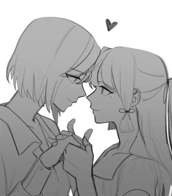 ayasara pride and prejudice au 🖤💙 #GenshinImpact #原神 #kujousara #ayaka 