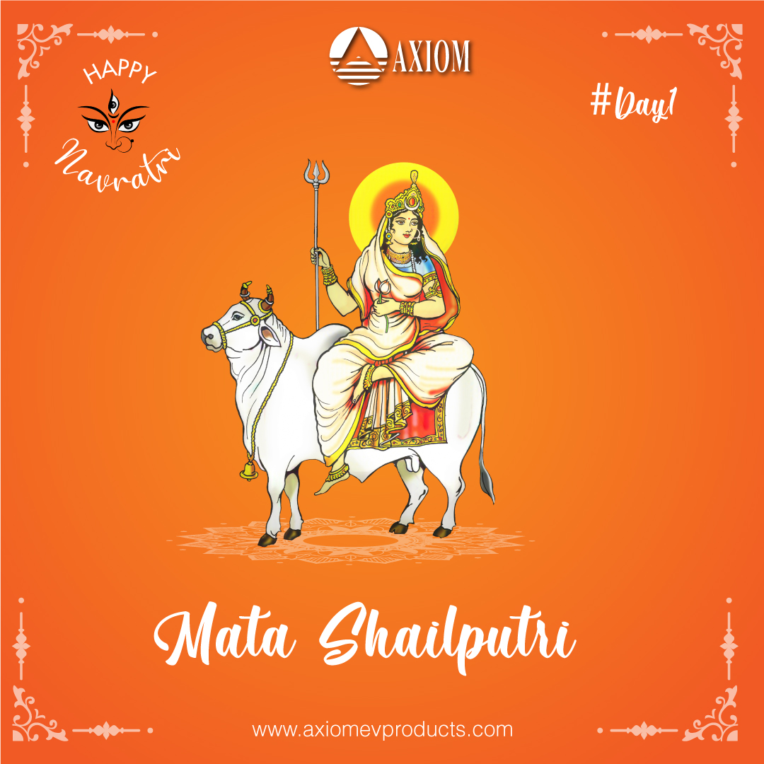 Axiom_ofl's tweet photo. #Shailputri is the first of the nine forms of Goddess #Durga.
That's why shailputri Devi is called Durga as the first incarnation or the first Durga.
#durgapuja2021 #evchargers #EVChargers #AxiomEVChargers https://t.co/6oFJAEyNKw