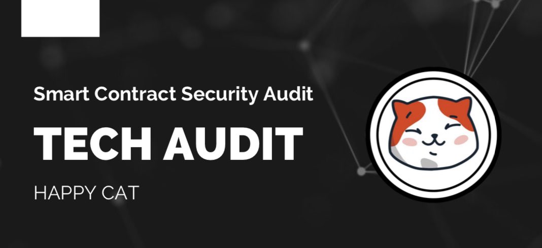 Tech Audit performed a complete Smart Contract audit of <a href="/happycat_BSC/">kentang buta Horus.Cash Titan Trading Bot n</a>

The report is issued and you can find it on our github and mailbix

#TECHAUDIT #BSC