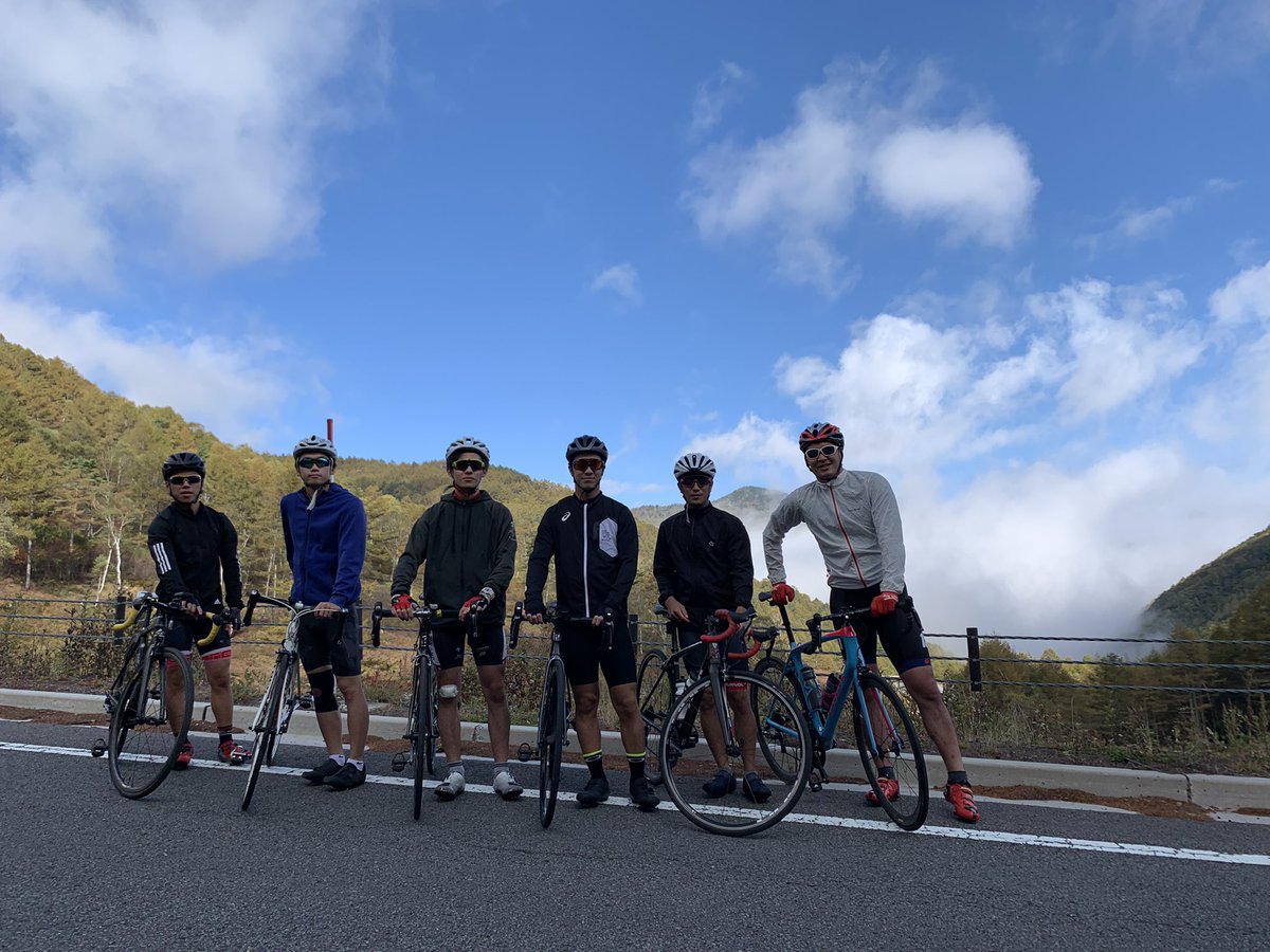 tklabo415's tweet photo. HRC選抜合宿
Bike day Round trip from Yunomaru to Kusatsu 
#hrc
#hm
#tklabo
#湯の丸アスリーツパーク https://t.co/TTECbBFCKl