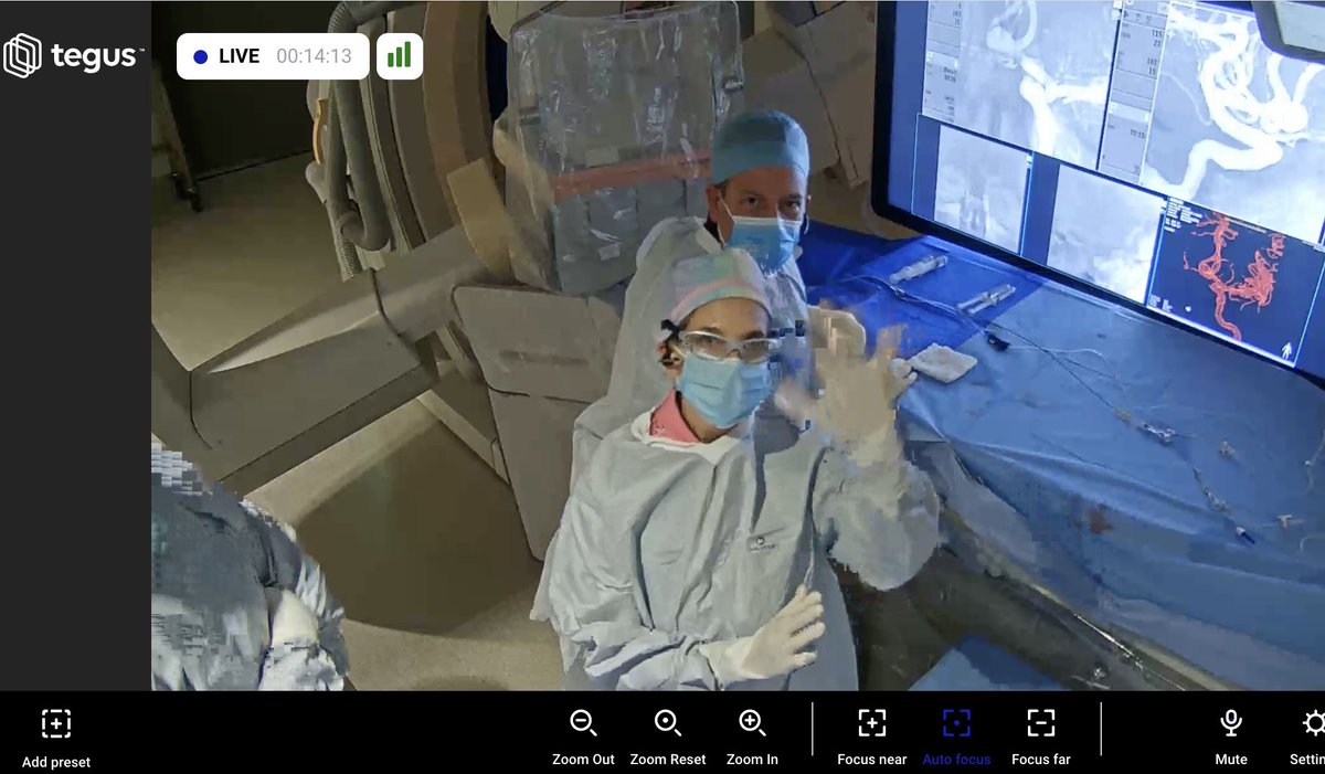 Amazing job of TOP INRs Hal Rice and Laetitia de Villiers from Gold Coast University Hospital 🙌🏻. I have the honor to collaborate remotely using the Tegus system for a Contour device deployment for treatment of an intracranial aneurysm. Unbelievable  🇦🇺 🇪🇸