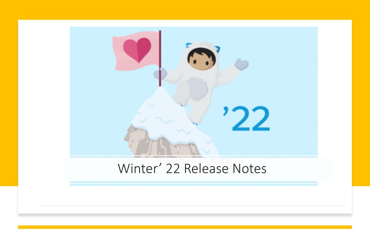 buff.ly/303dzHK
Webinar: The best of Salesforce Winter '22 release notes.. it will save you time!