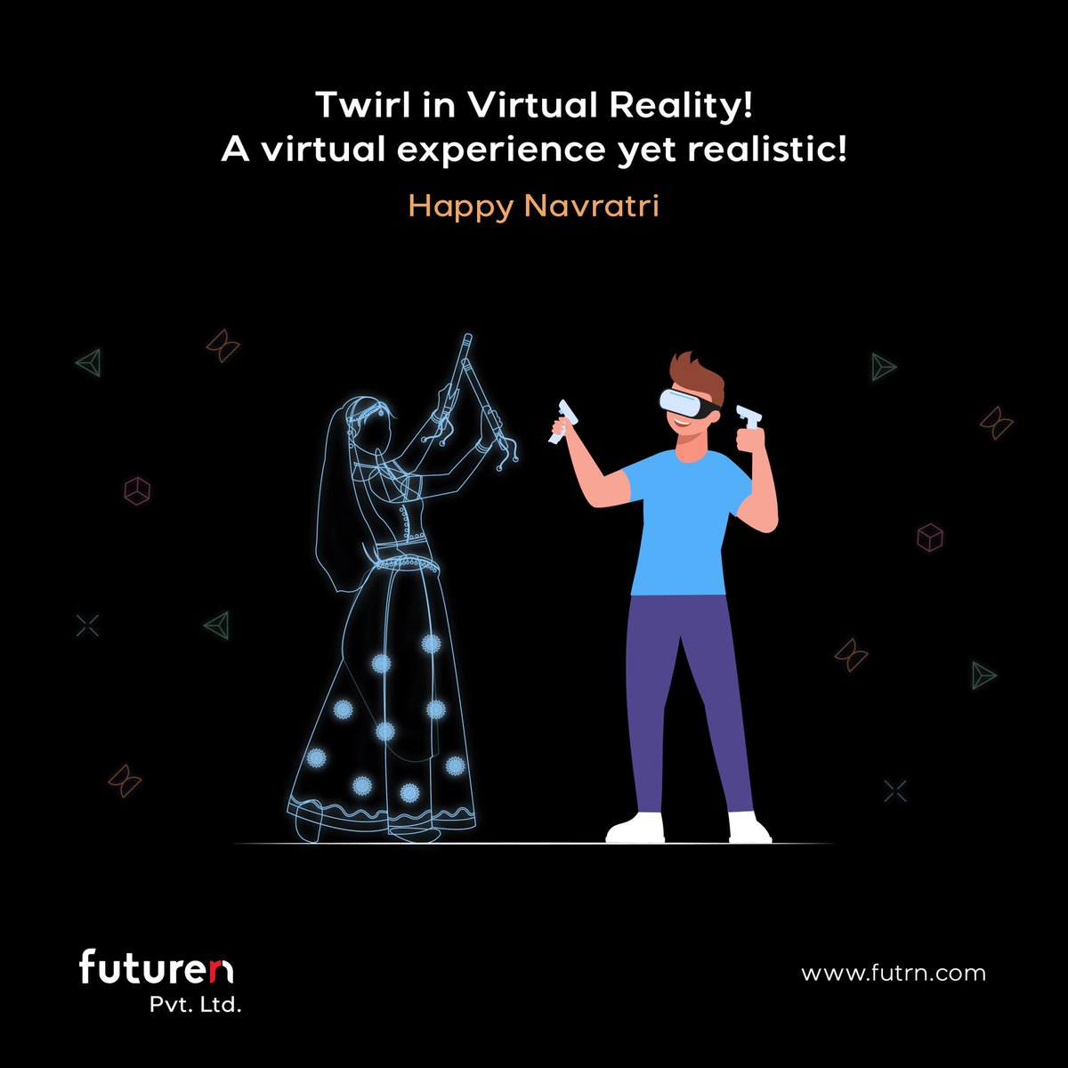 Wish you all a Happy Navratri! 

#navratri
#navratri2021
#happynavratri
#happynavratri2021
#trending 
#topicalpost #topicalspot
#ar #vr #augmentedreality #virtualreality #3D #artificialintelligence  #virtualrealityworld #virtualrealityexperience
#fyiarapp